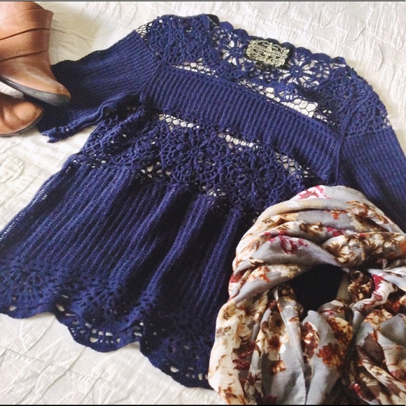 Anthropologie Janice Crocheted Top - Picture 4 of 6